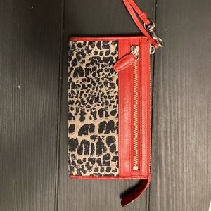 Coach wristlet wallet